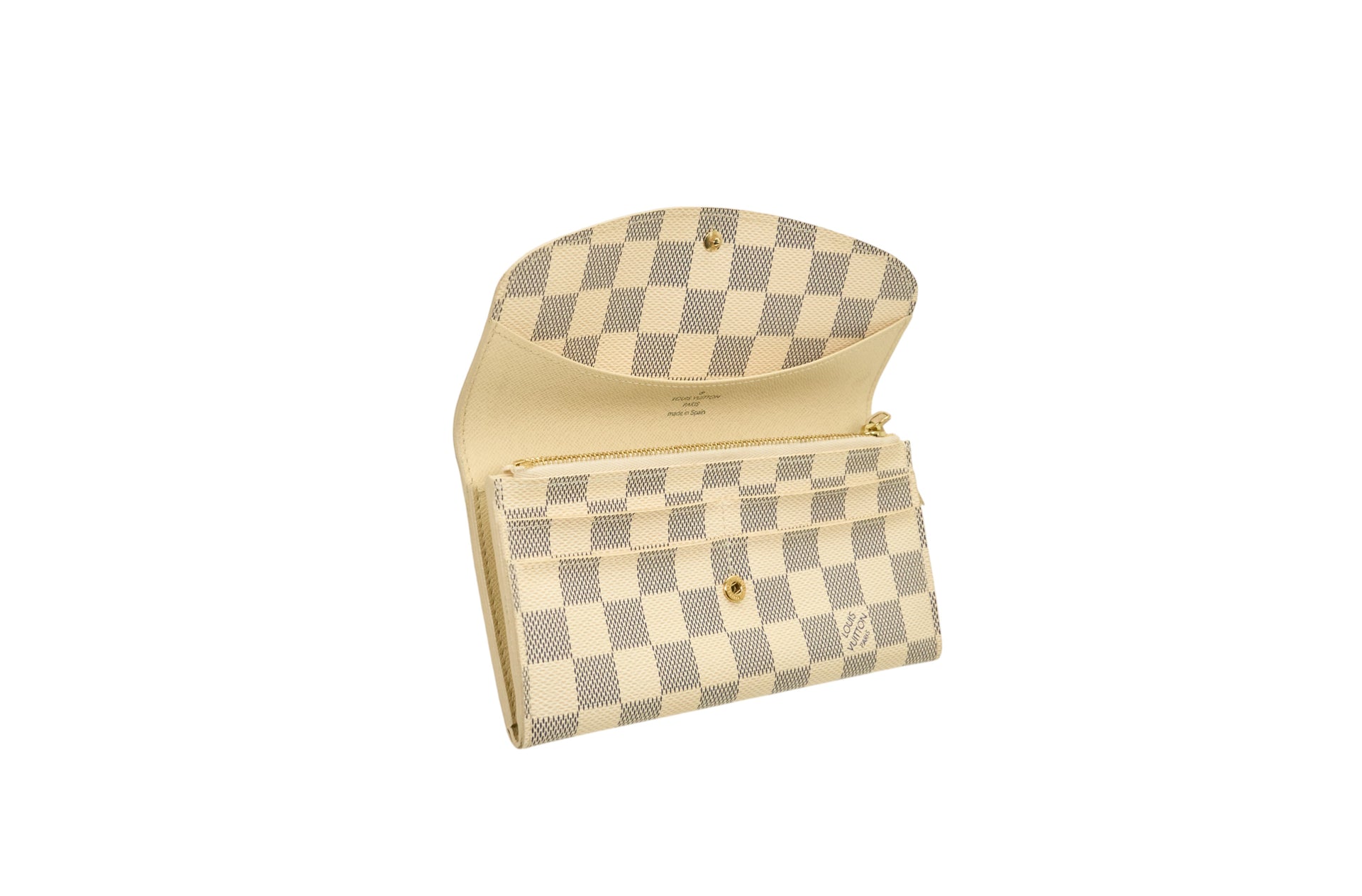 Louis Vuitton Emilie Wallet Damier Azur