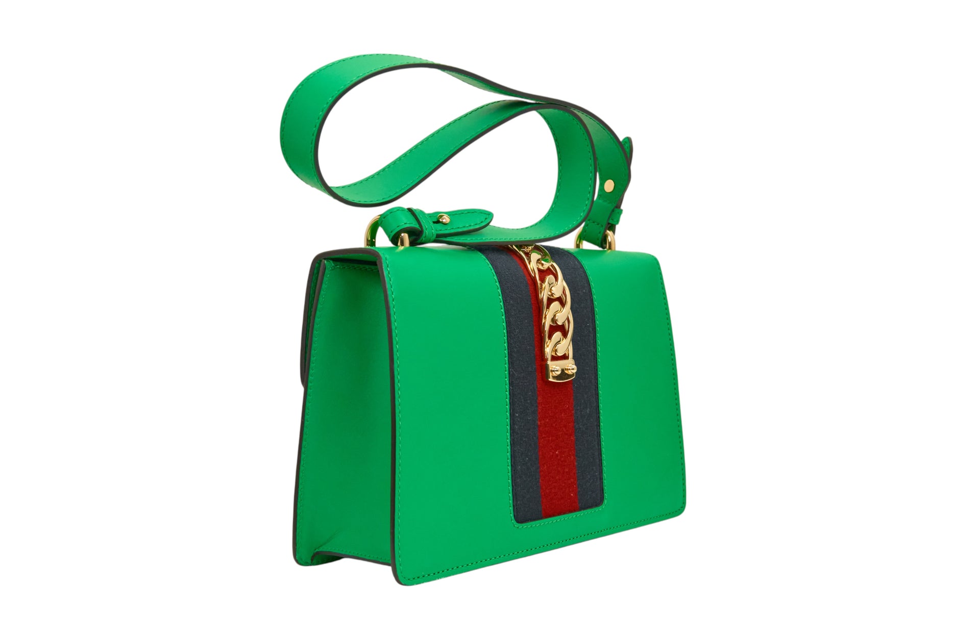 Gucci Sylvie Shoulder Bag Green