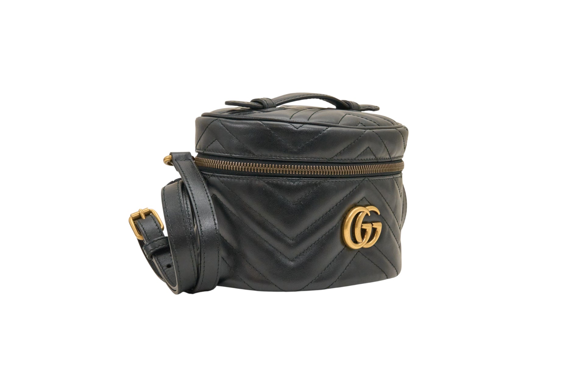 Gucci GG Marmont Vanity Backpack Matelasse Leather