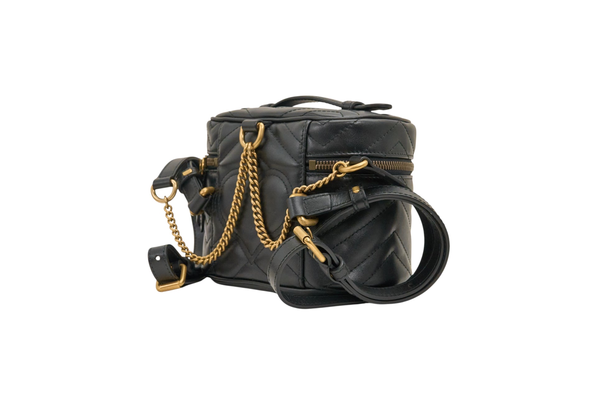 Gucci GG Marmont Vanity Backpack Matelasse Leather