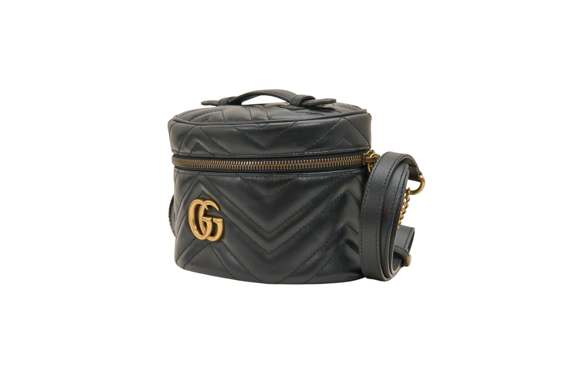 Gucci GG Marmont Vanity Backpack Matelasse Leather