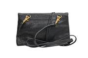 Balenciaga Black Leather Envelope Bag
