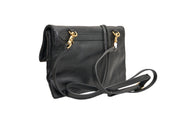 Balenciaga Black Leather Envelope Bag