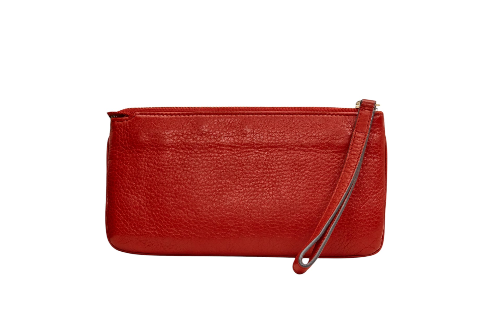Gucci Red Soho Leather Wristlet