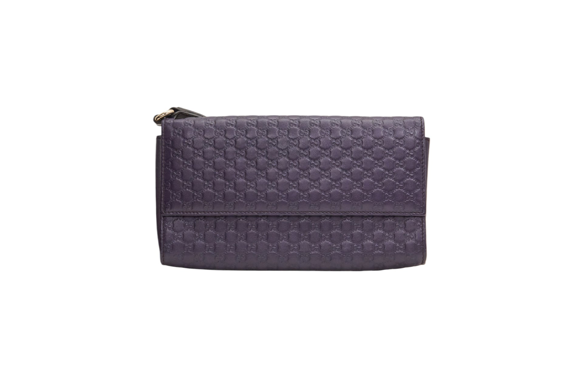 Gucci Purple Microguccissima Purple Wallet with Insert