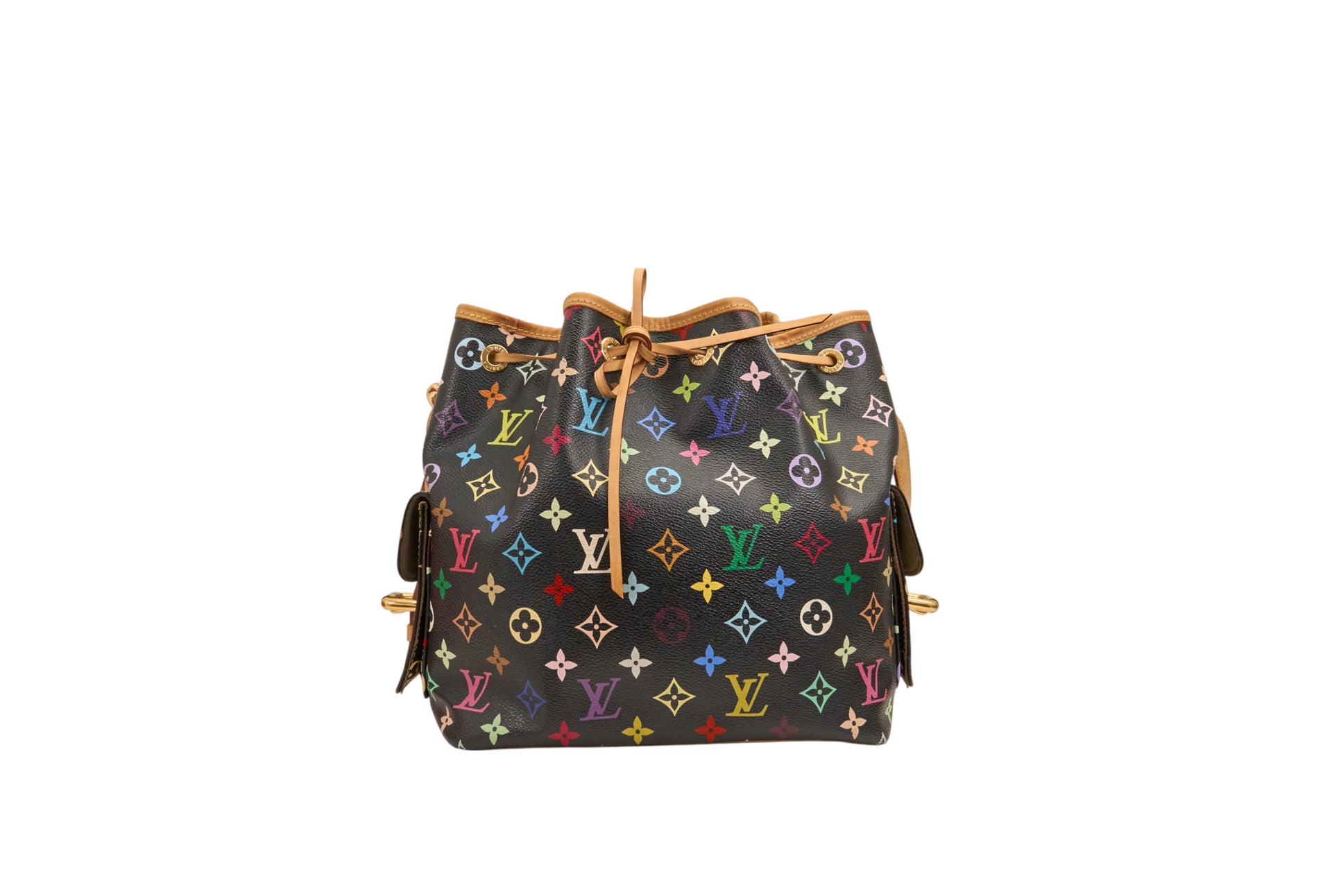 Louis Vuitton Petit Noe Monogram Multicolore Noir