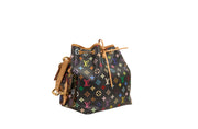 Louis Vuitton Petit Noe Monogram Multicolore Noir