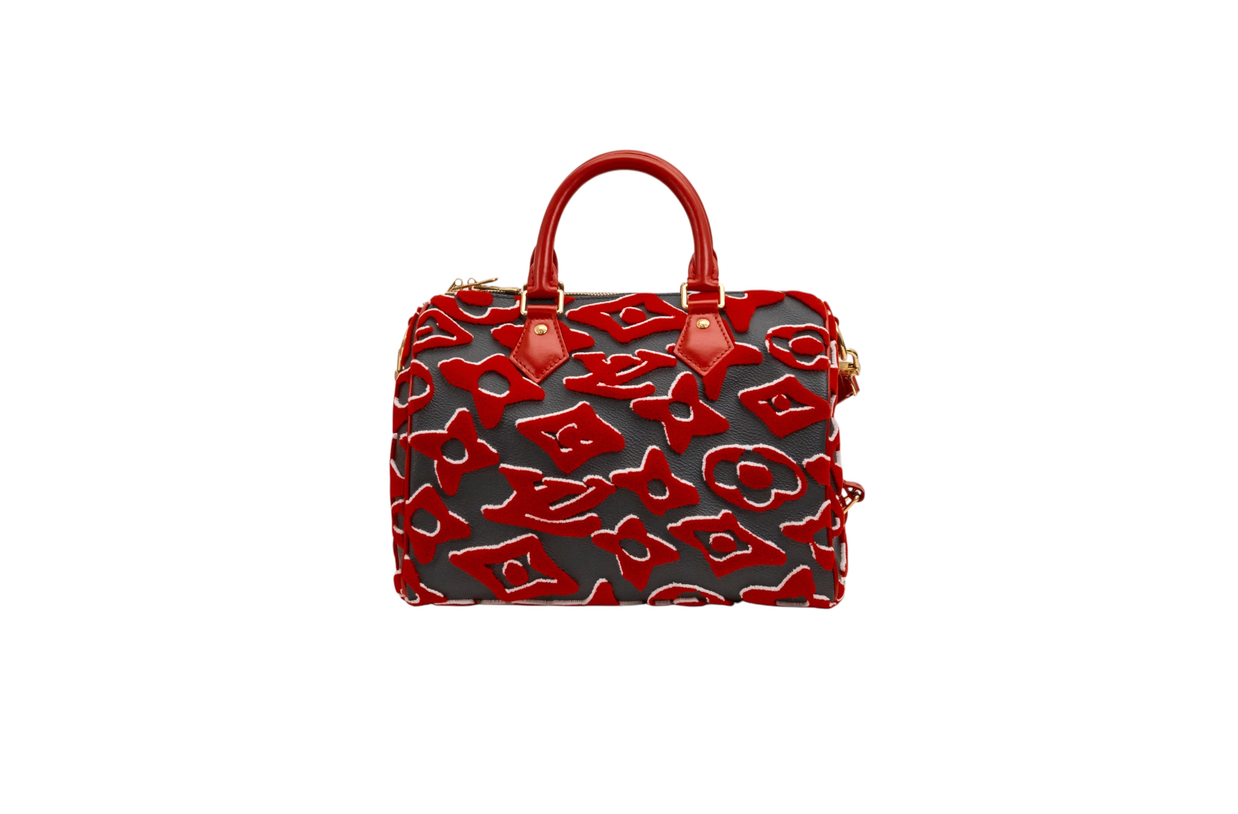 Louis Vuitton x Urs Fischer Limited Edition Speedy Bandouliere 25