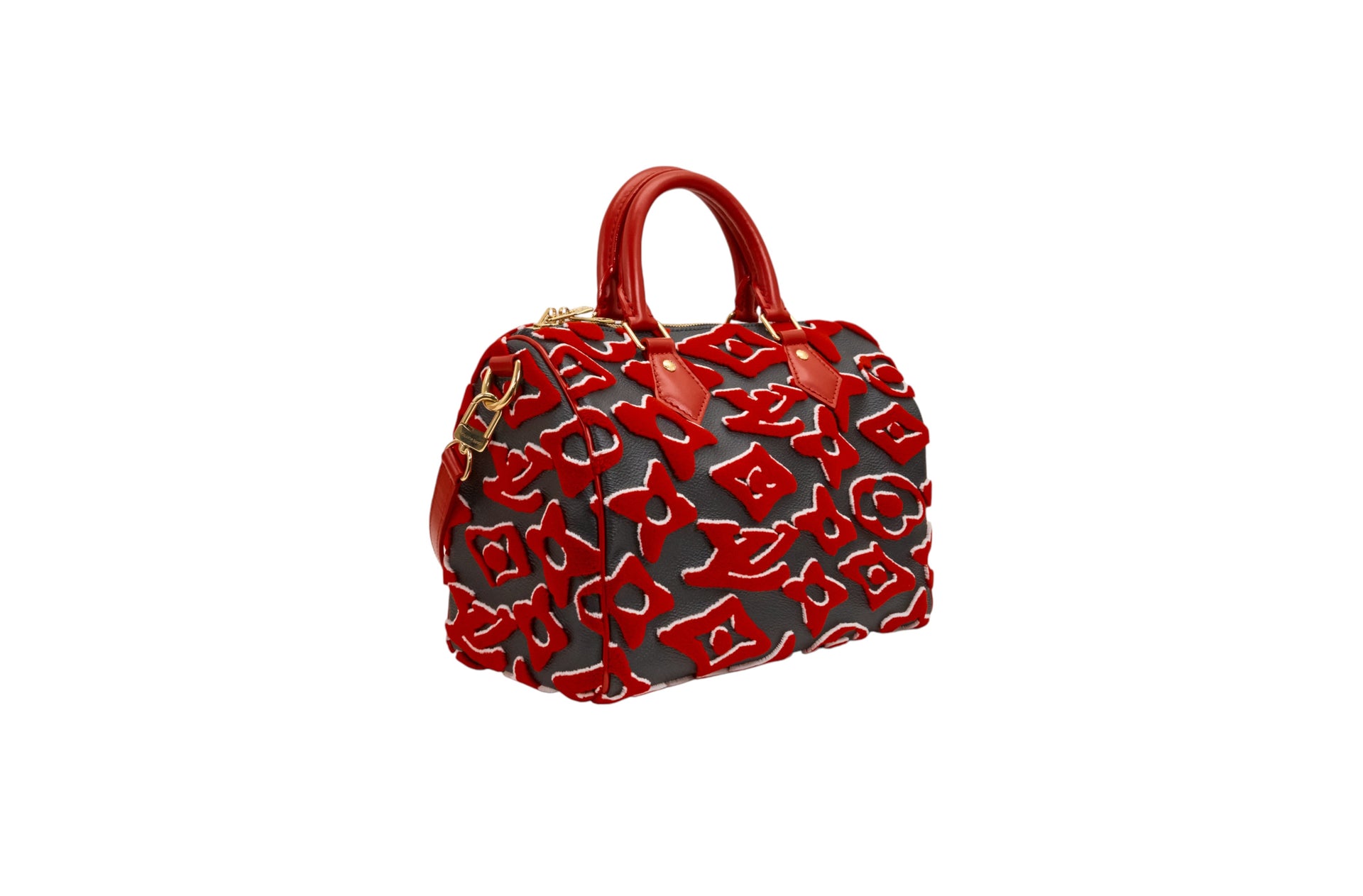 Louis Vuitton x Urs Fischer Limited Edition Speedy Bandouliere 25