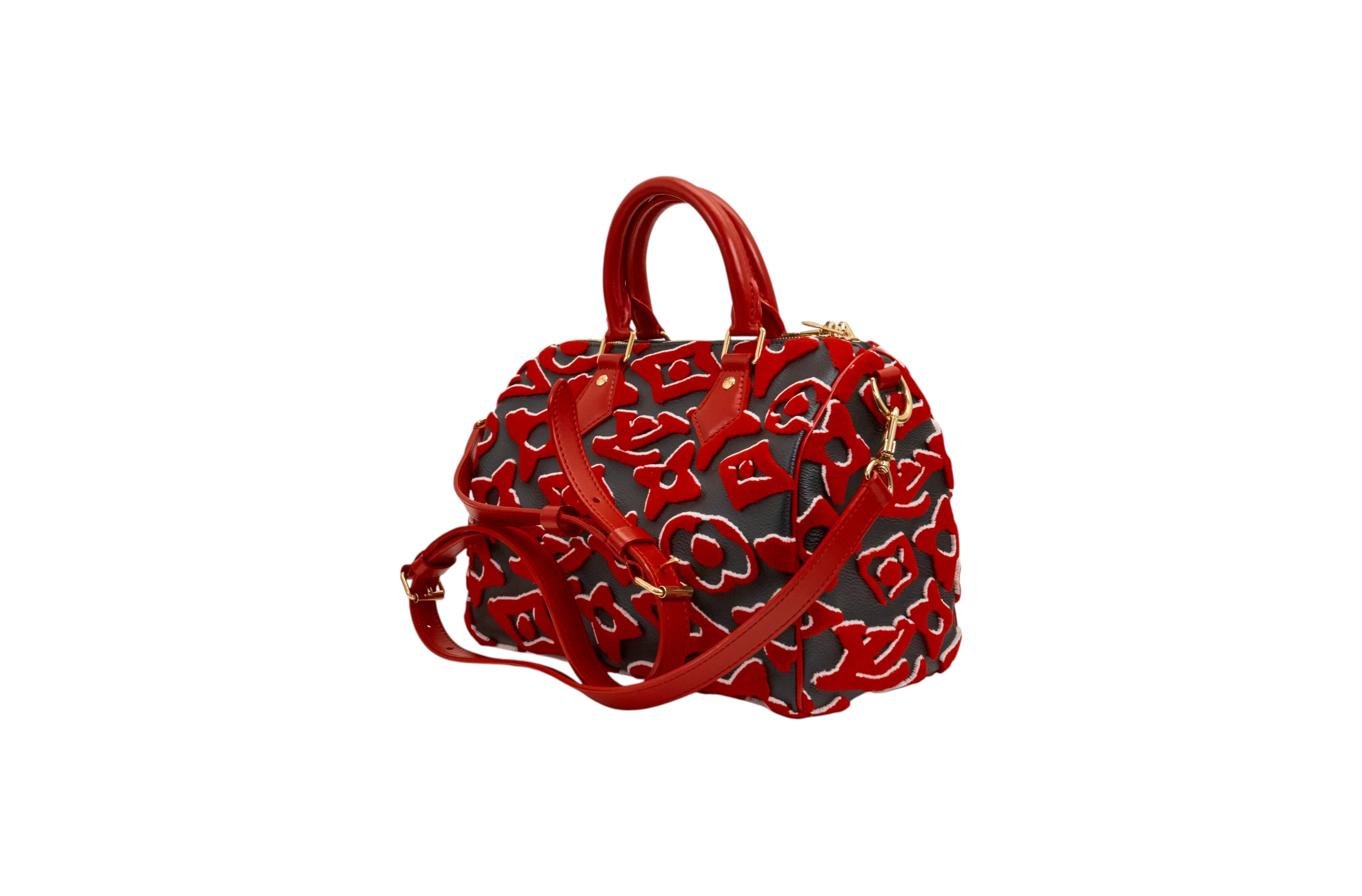 Louis Vuitton x Urs Fischer Limited Edition Speedy Bandouliere 25