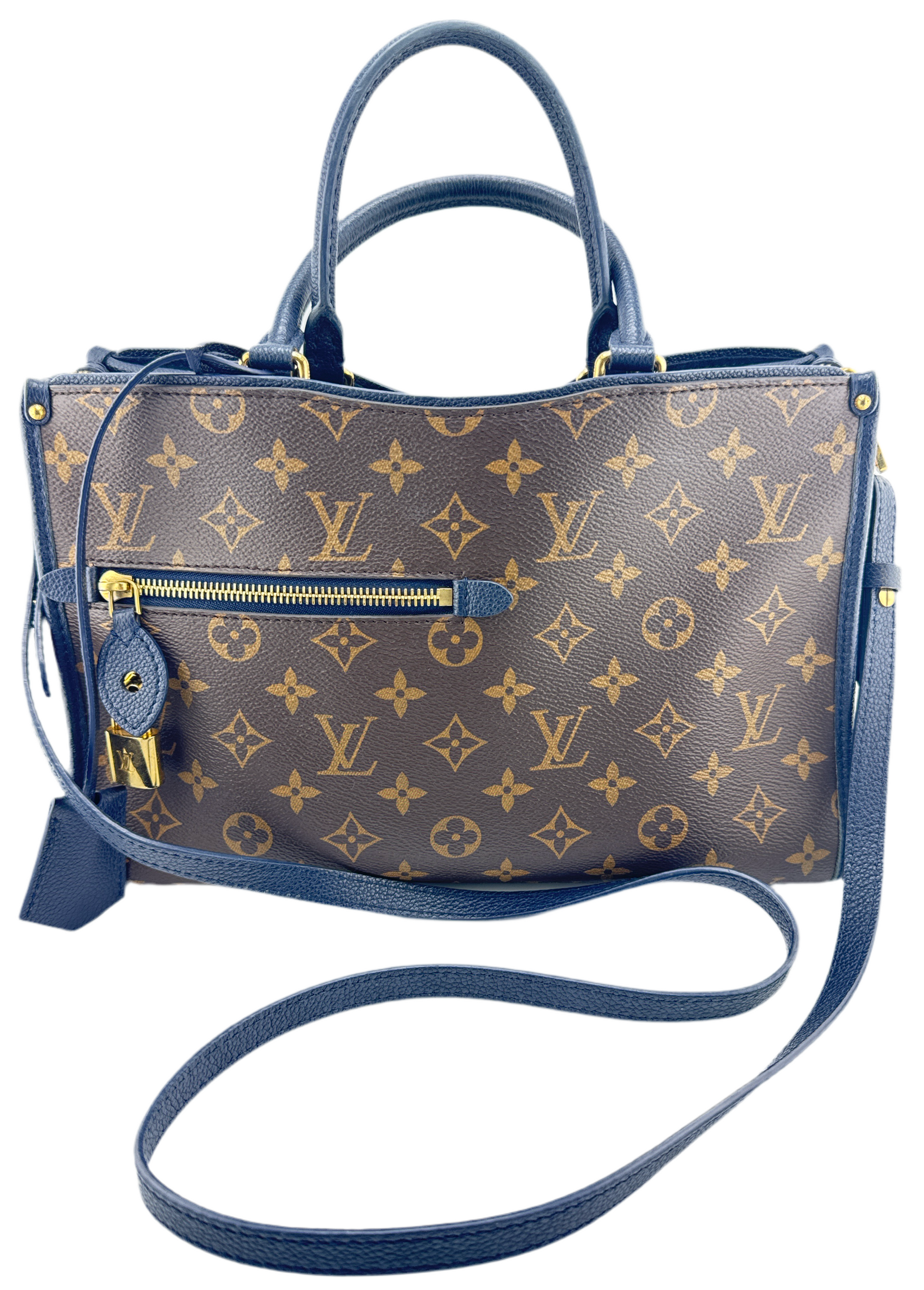 Louis Vuitton Monogram Popincourt PM Marine