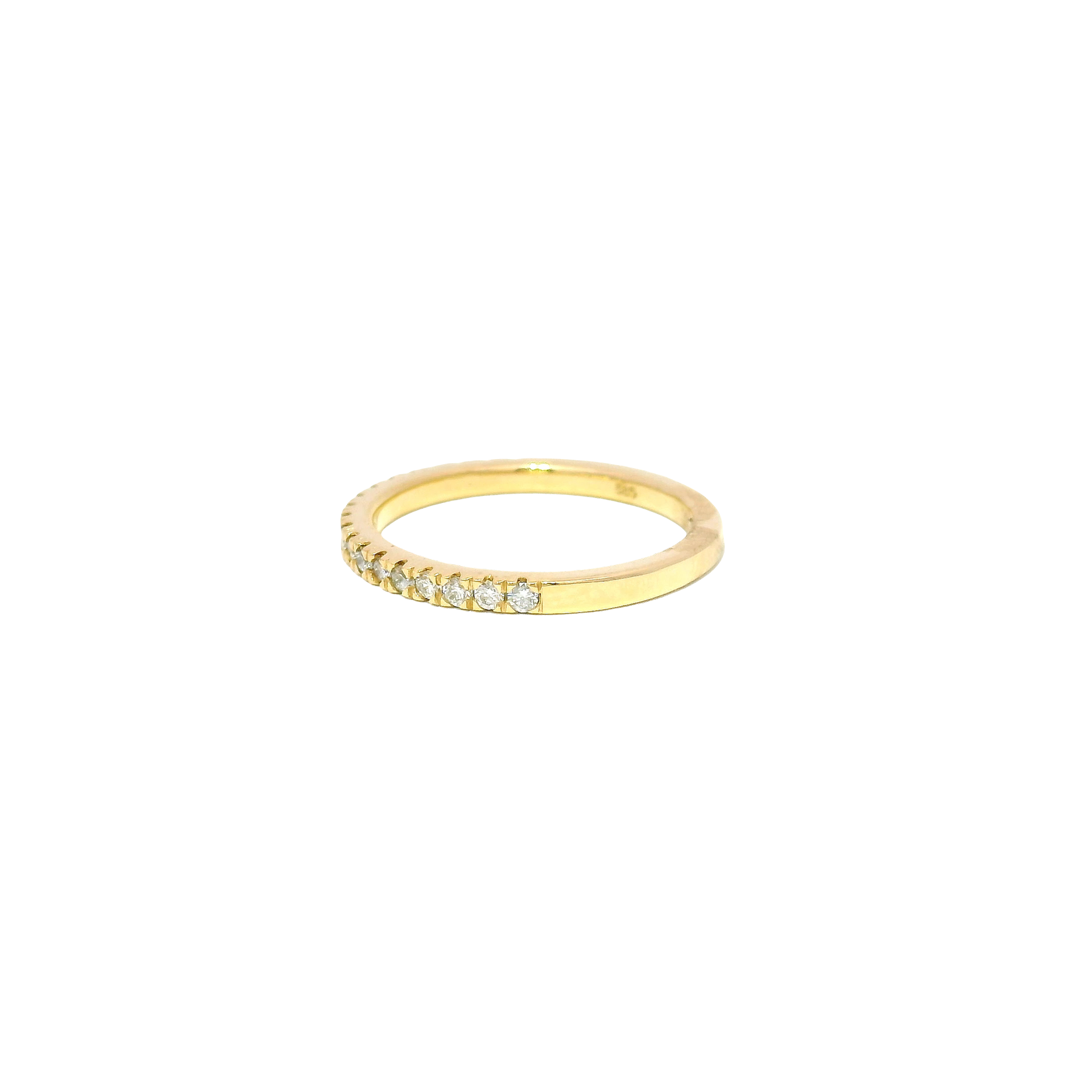 Lab Grown Diamond in 14K Yellow Gold Sz 7