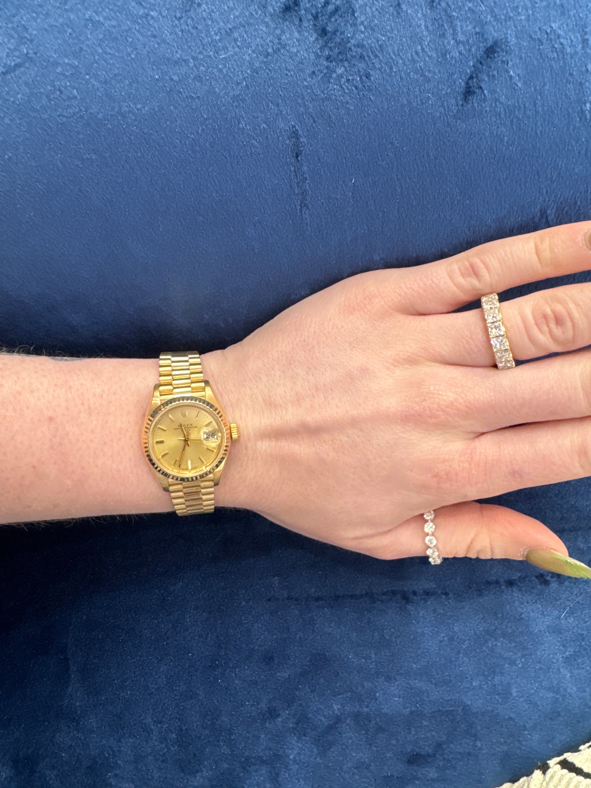 26mm Rolex Ladies President Datejust Champagne Dial (1984)