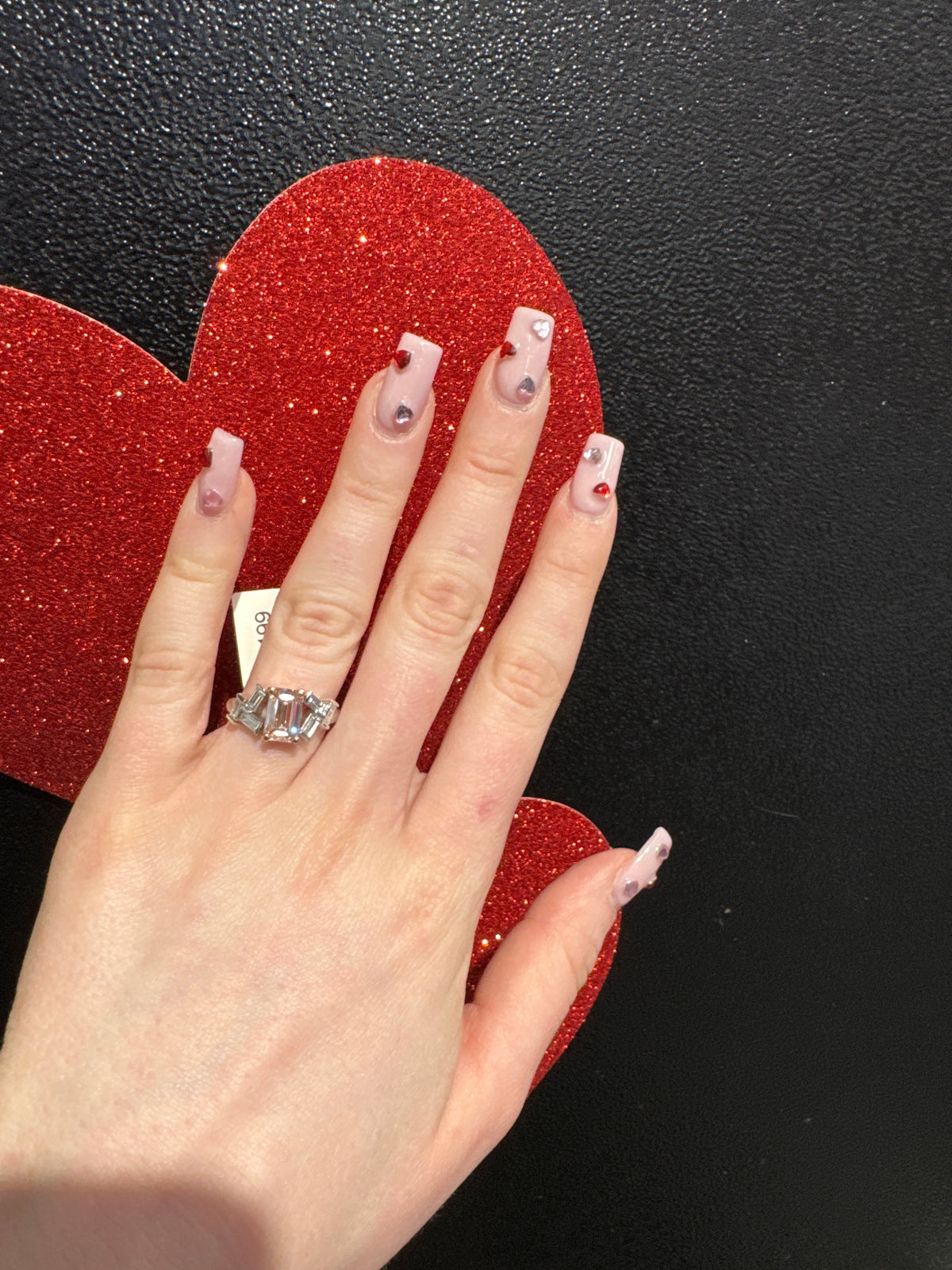2.02ct. Fancy Intense Pink VS1 Lab Grown Emerald Cut Diamond in 14K White Gold Mounting Sz 6.5