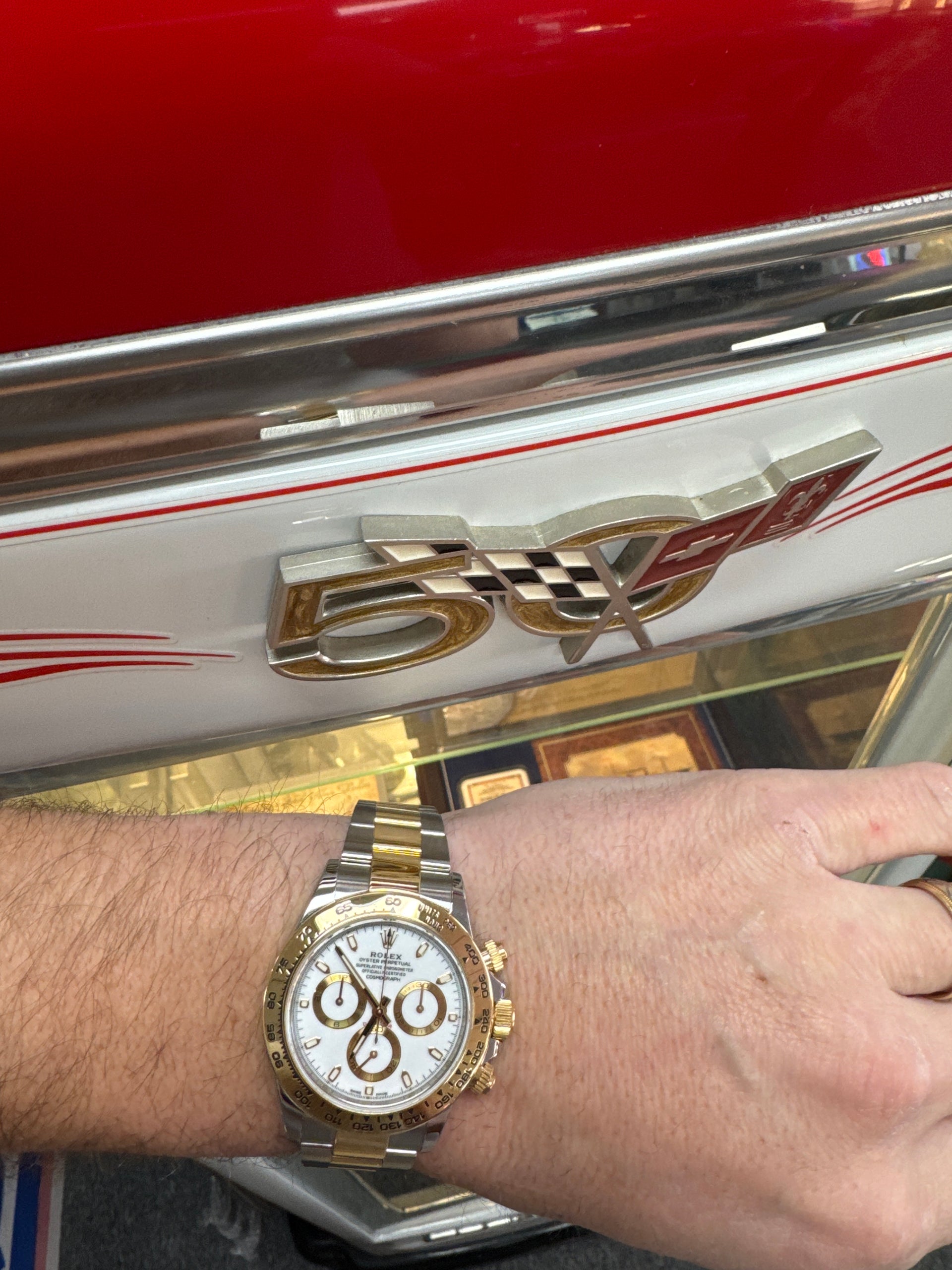 40mm Rolex Daytona 116503 Two Tone With White Dial (2019)