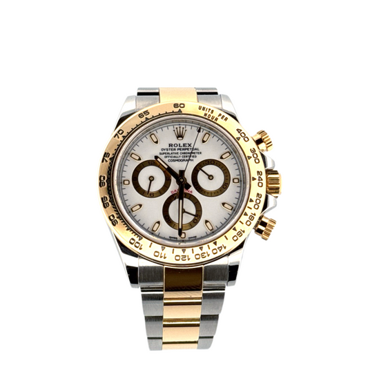 40mm Rolex Daytona 116503 Two Tone With White Dial (2019)