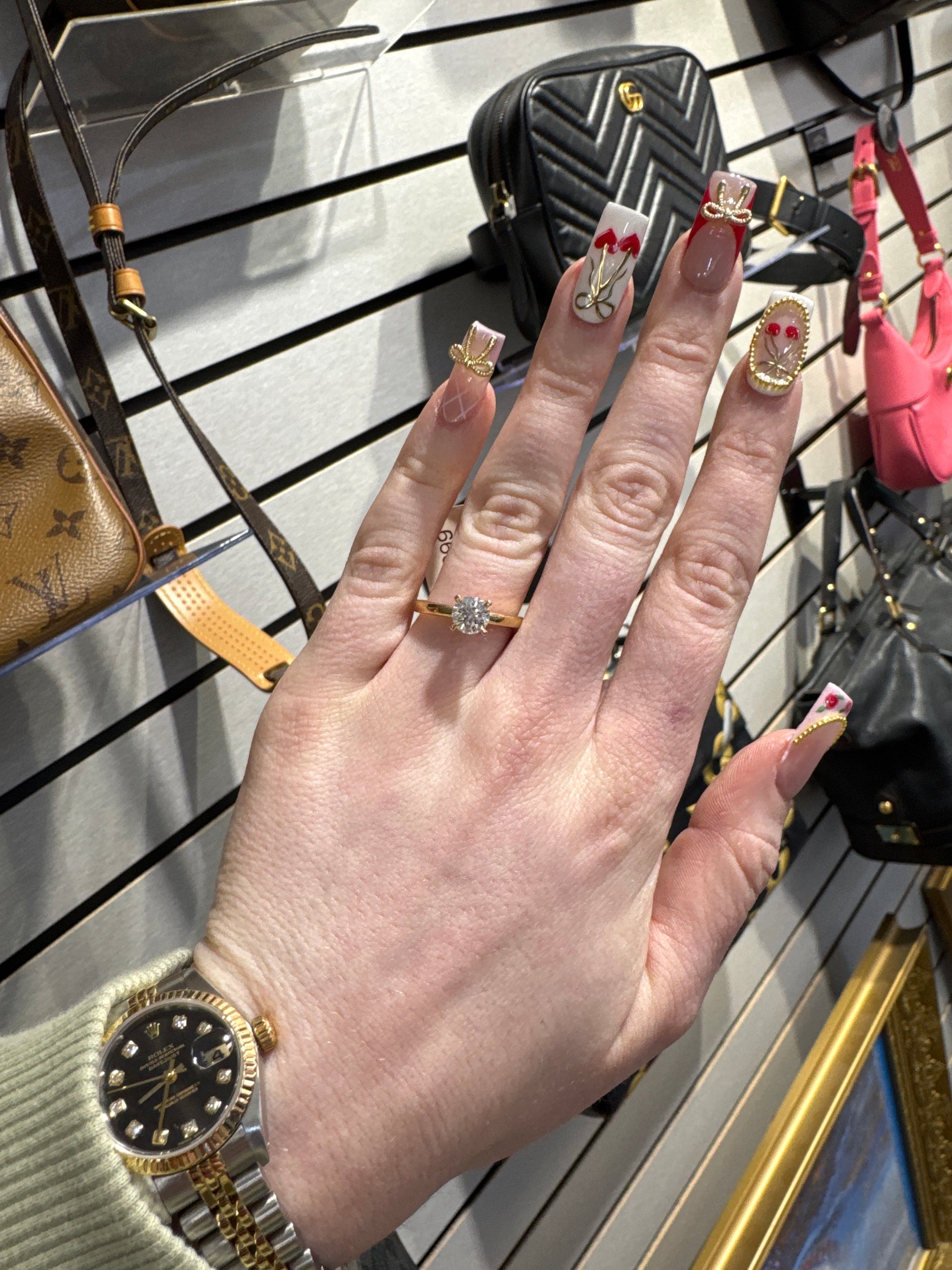 1.0ct. Natural Diamond Round Solitaire Set in 14K Yellow Gold