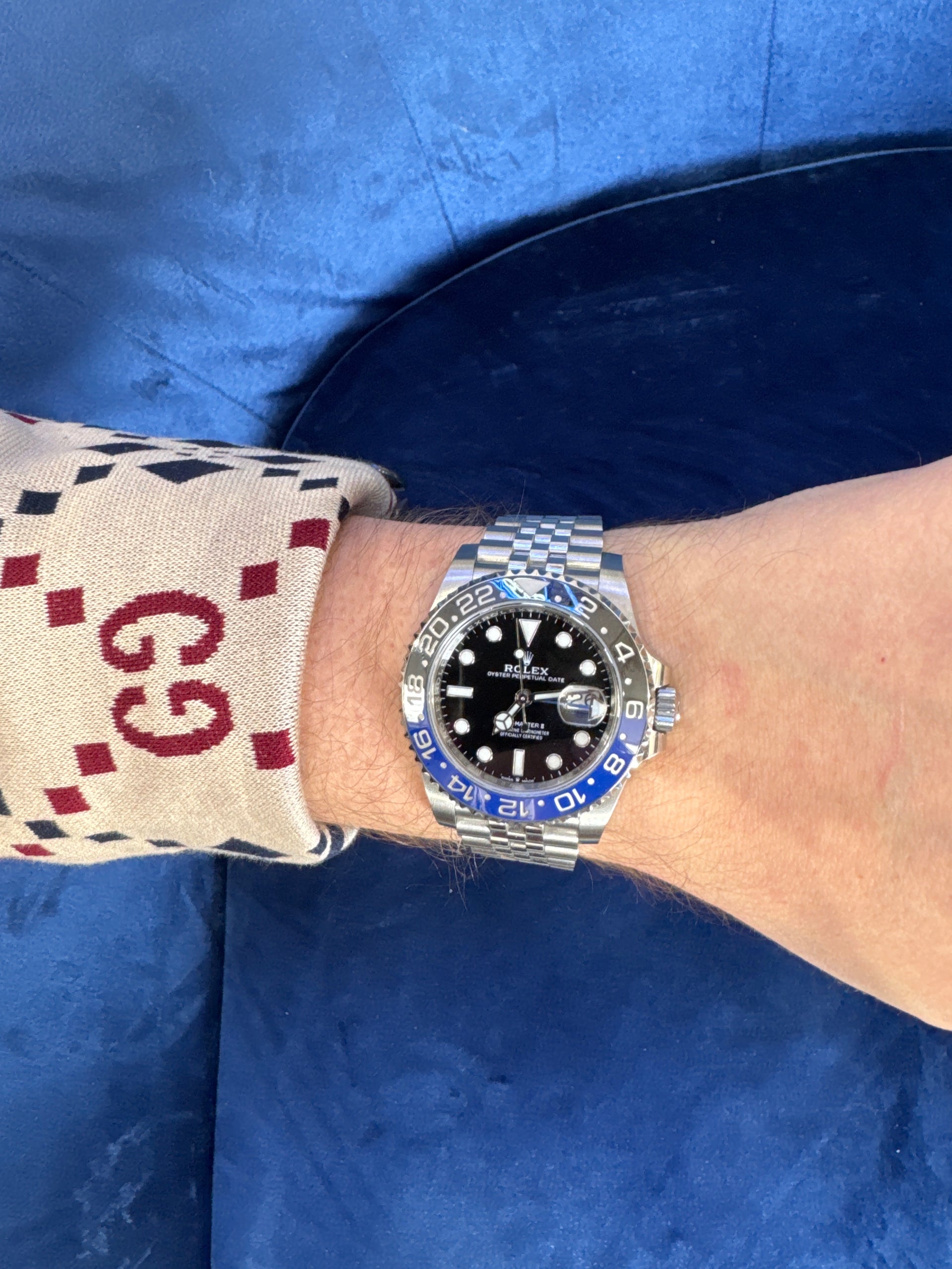 40mm Rolex GMT Master II Batman (2019)