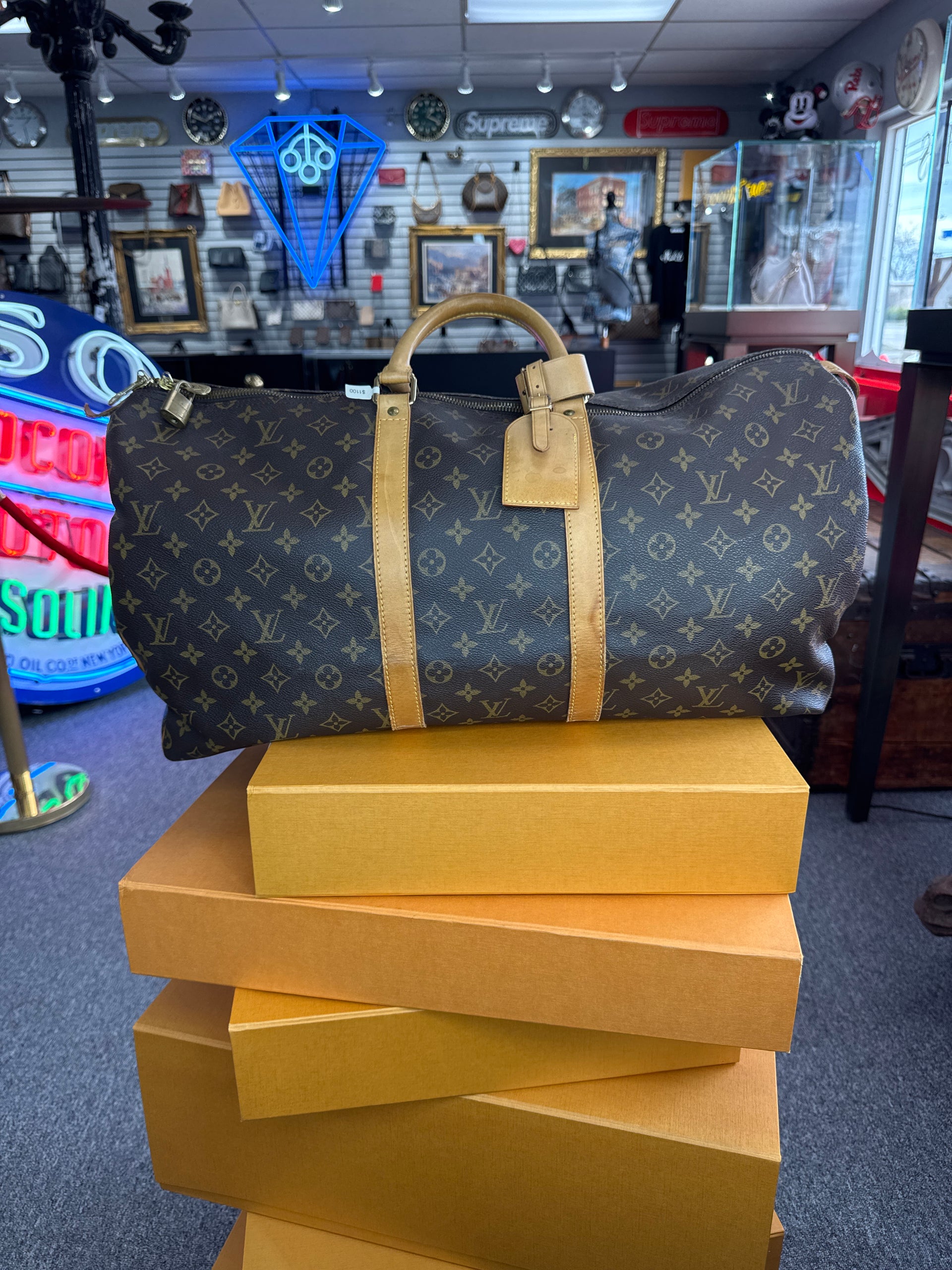 Louis Vuitton Keepall 50 Monogram