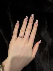 1.02ct. F SI1 Round Lab Grown Diamond Engagement Set in 14k Rose Gold Sz 7