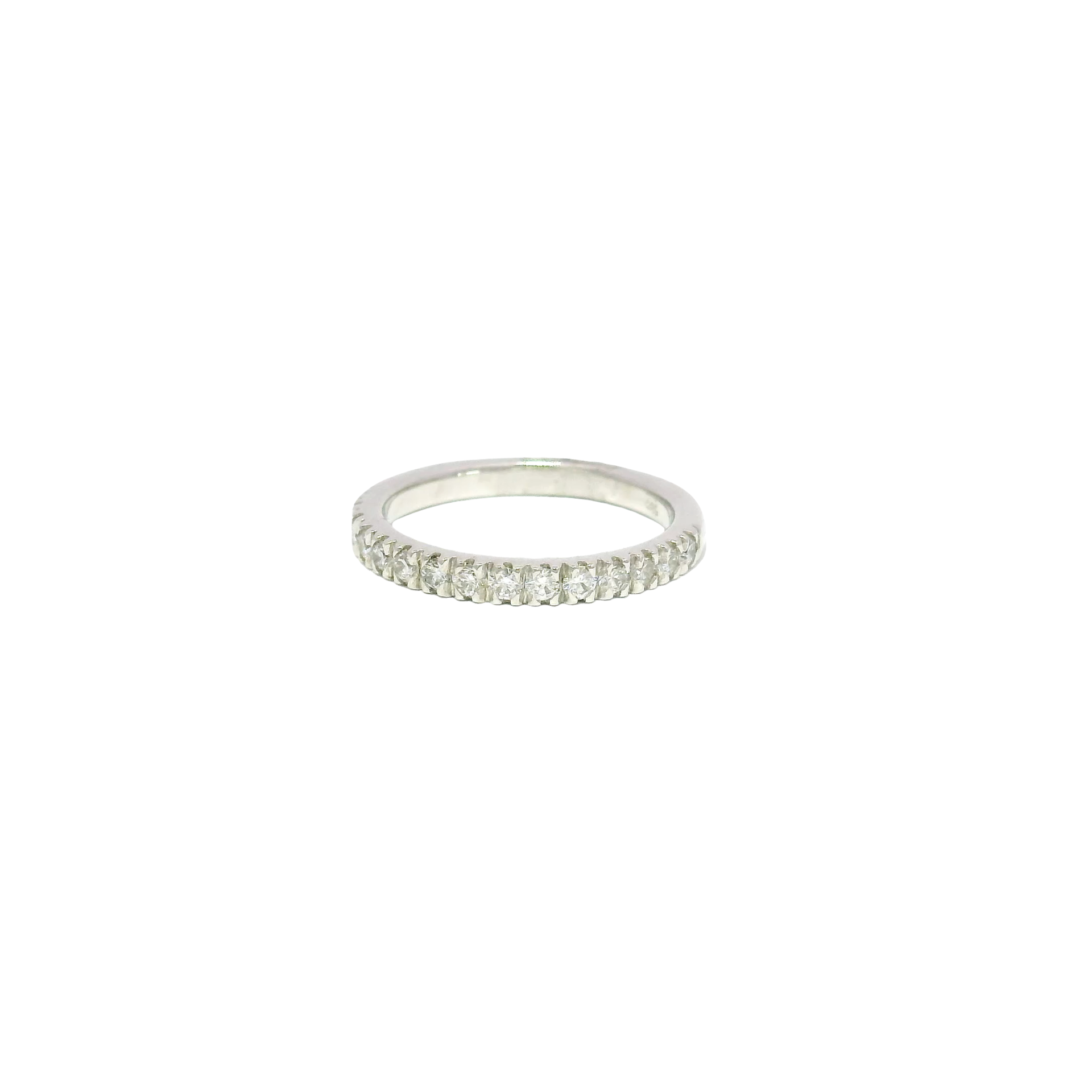 Lab Grown Diamond in 14K White Gold Sz 5
