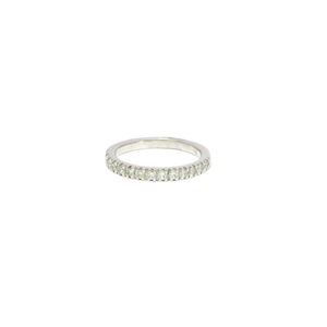 Lab Grown Diamond in 14K White Gold Sz 5
