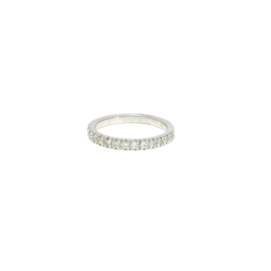 Lab Grown Diamond in 14K White Gold Sz 5