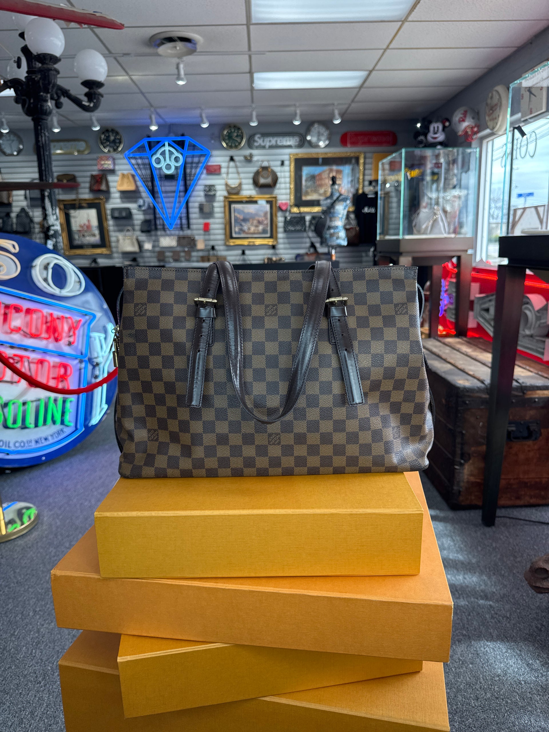 Louis Vuitton Chelsea Damier Ebene