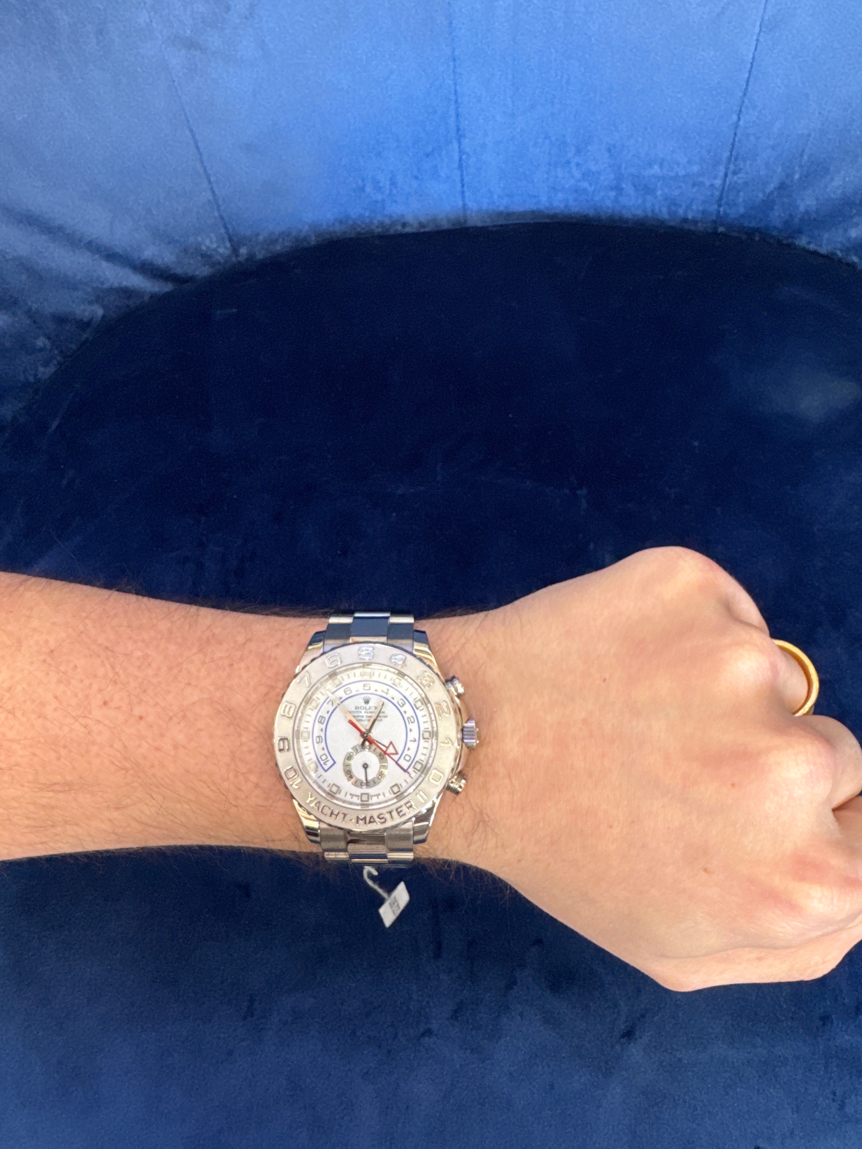 44mm Rolex Yacht Master II 18K White Gold (2011)