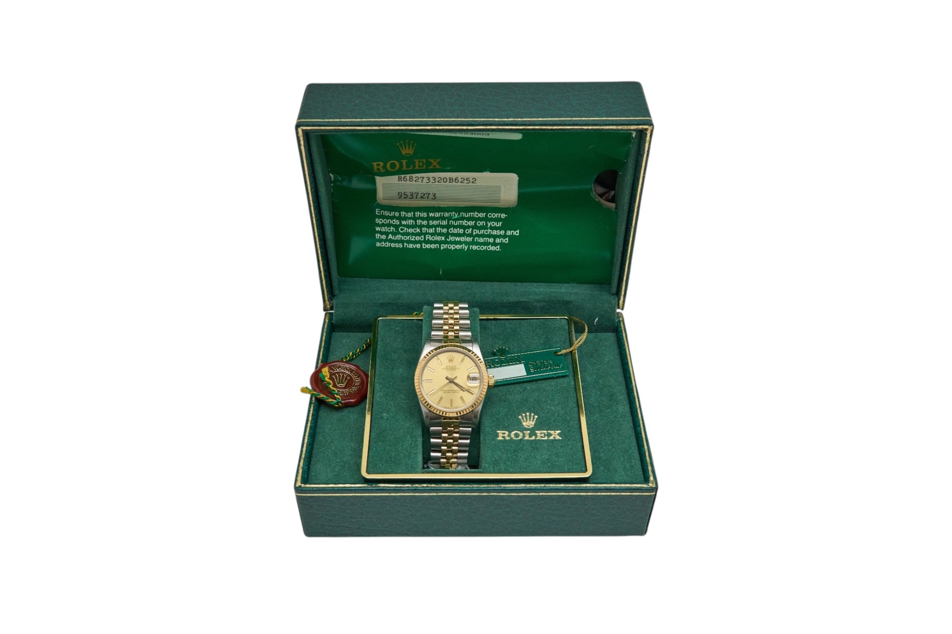 31mm Rolex Ladies Datejust on Two Tone Jubilee (1988)