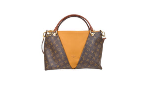 Louis Vuitton V Tote Monogram Safran