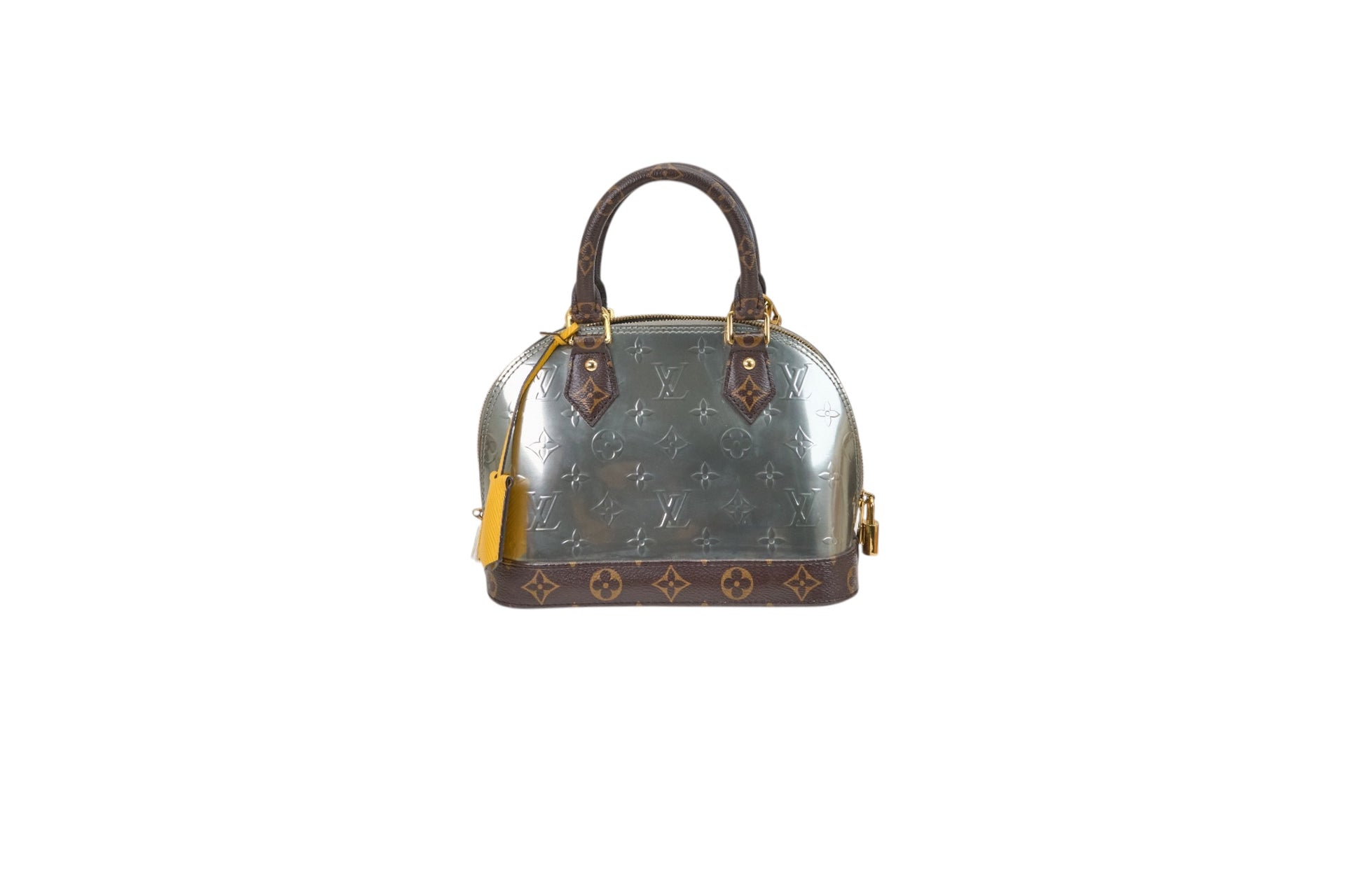 Louis Vuitton Alma BB Monogram Metallise Bitume