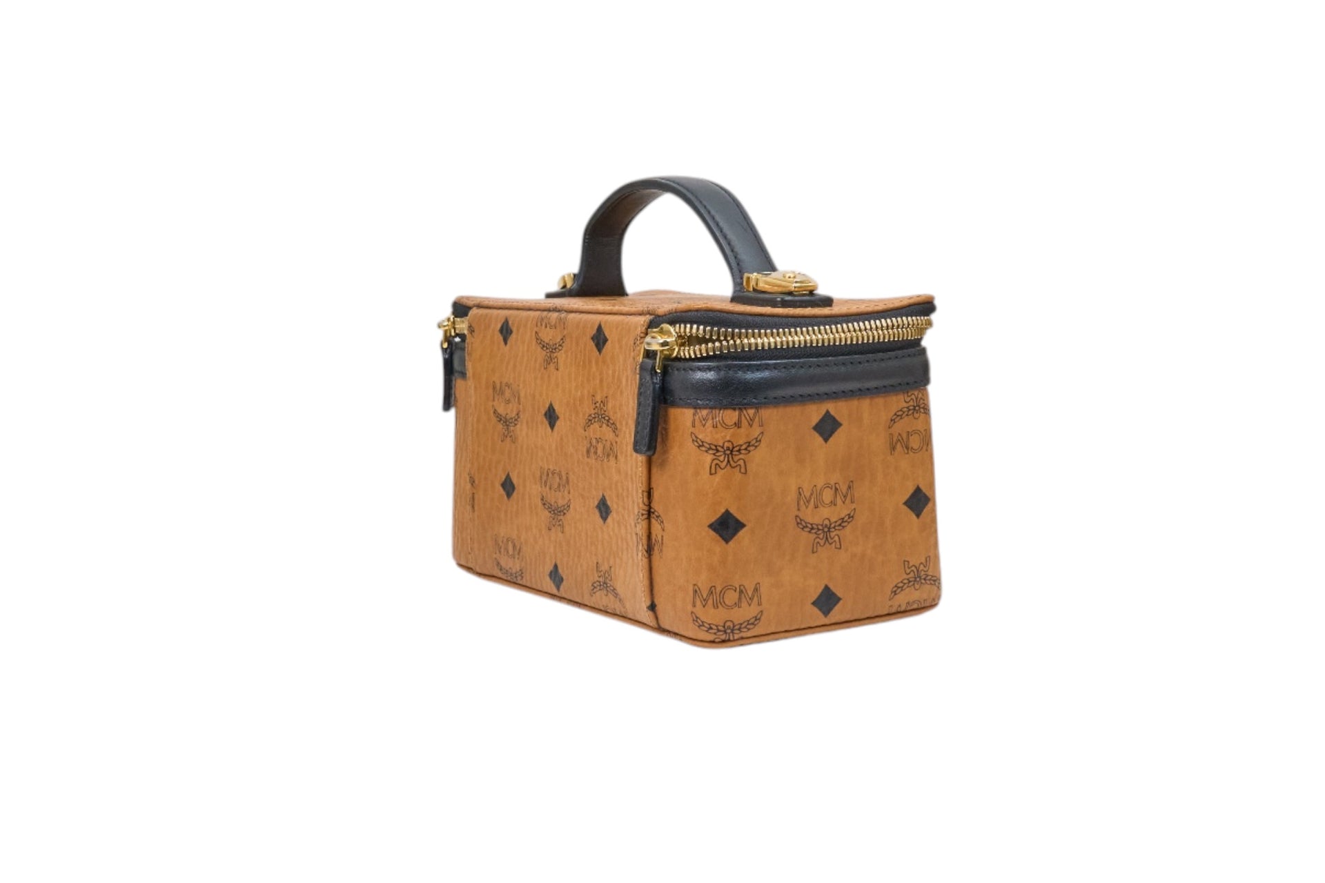 MCM Visetos Vanity Shoulder Bag