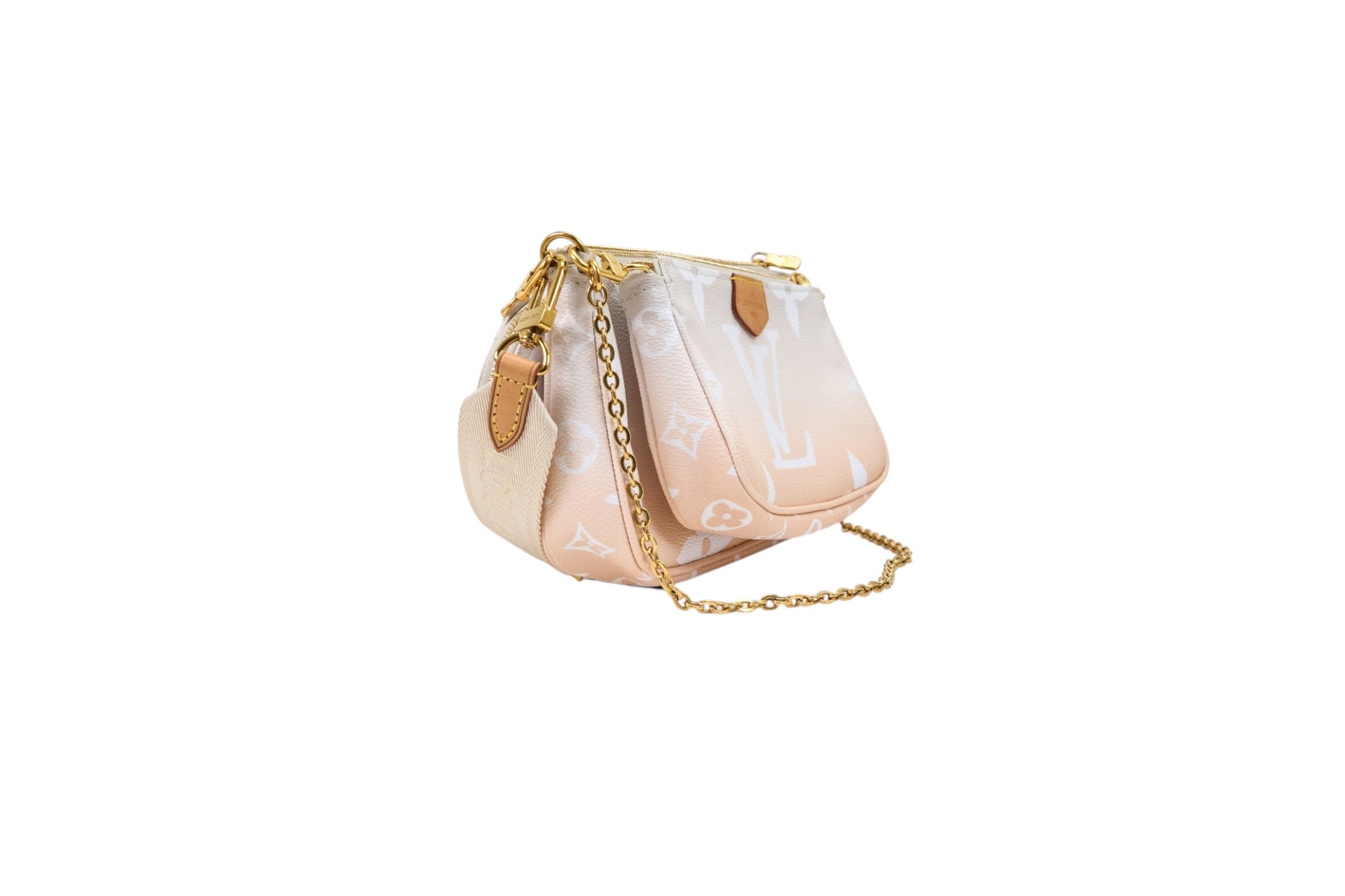 Louis Vuitton Multi Pochette Accessories Monogram Giant By The Pool Brume