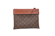 Louis Vuitton Tuileries Pochette Monogram Caramel