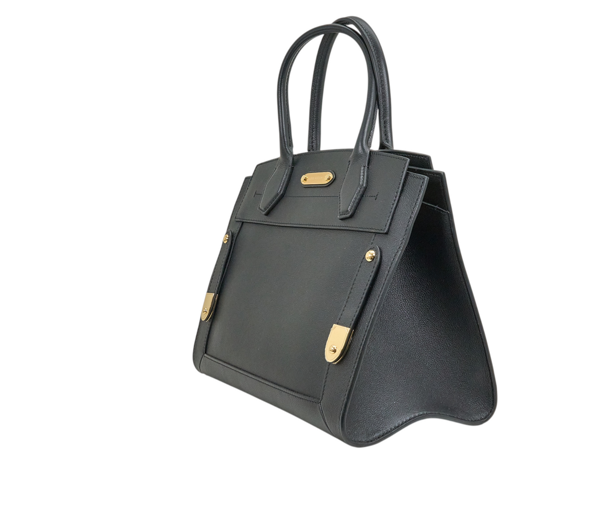Louis Vuitton Steamer MM NM Calf Leather Black