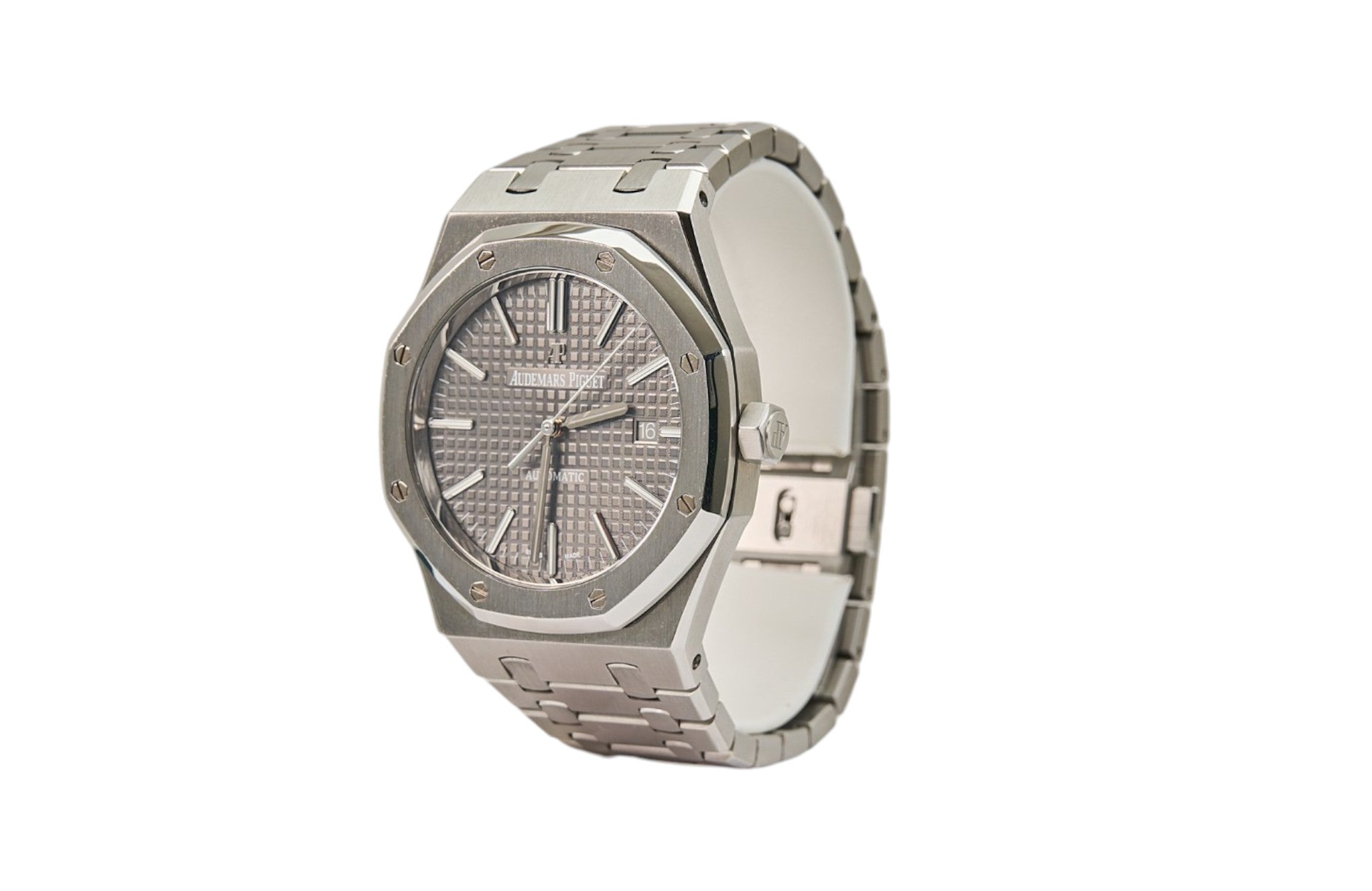 41mm Audemars Piguet Royal Oak Grande Tapisserie Grey