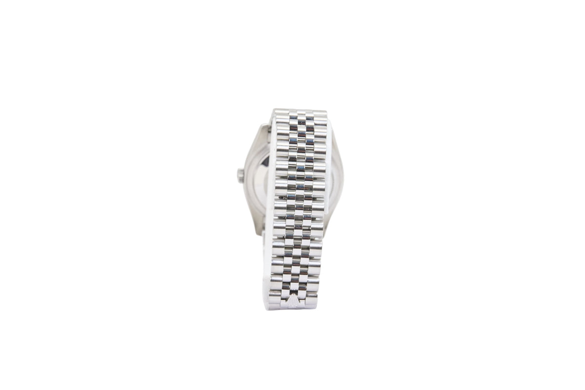 36mm Rolex Datejust "Tuxedo" on Hidden Clasp Jubilee