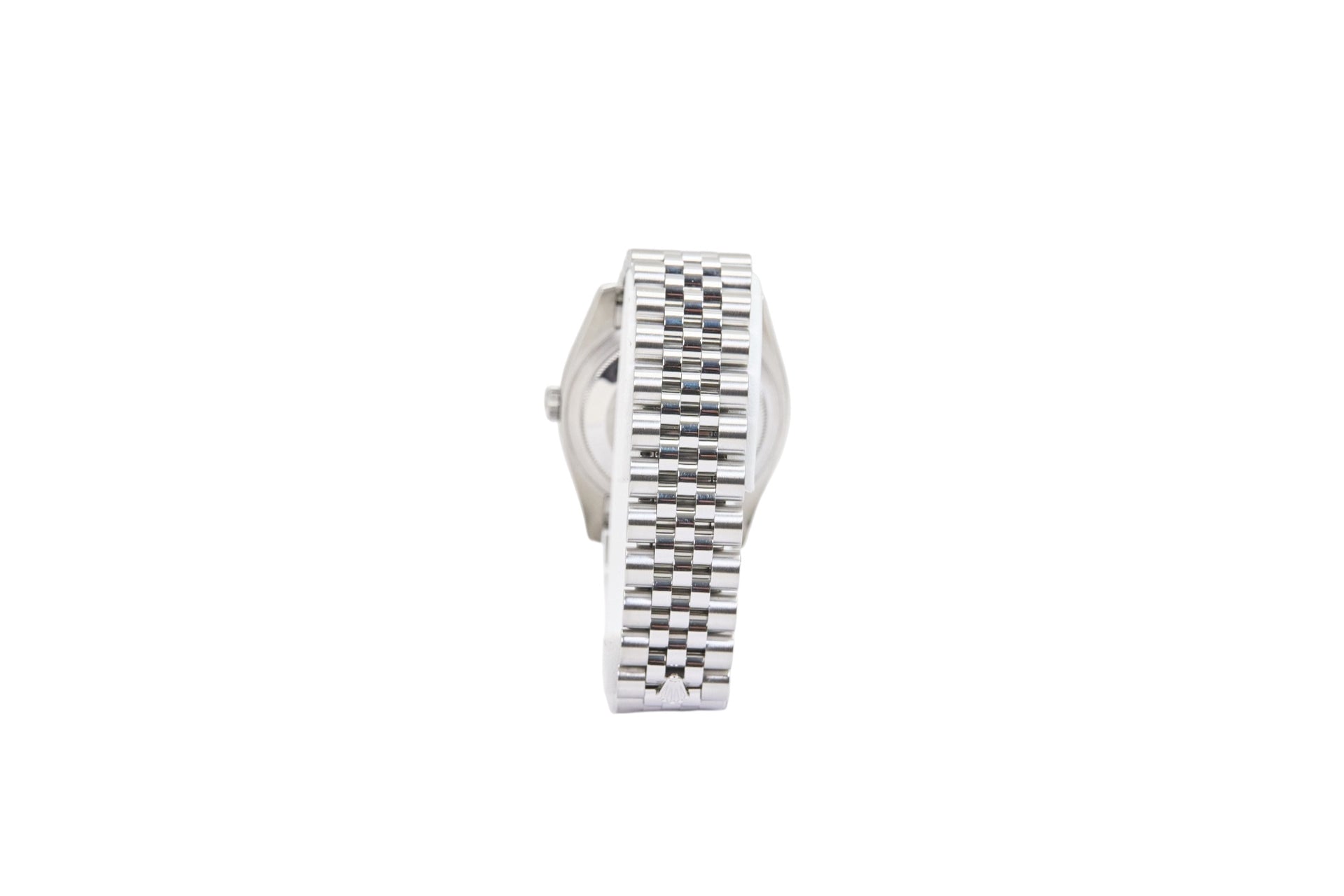 36mm Rolex Datejust "Tuxedo" on Hidden Clasp Jubilee