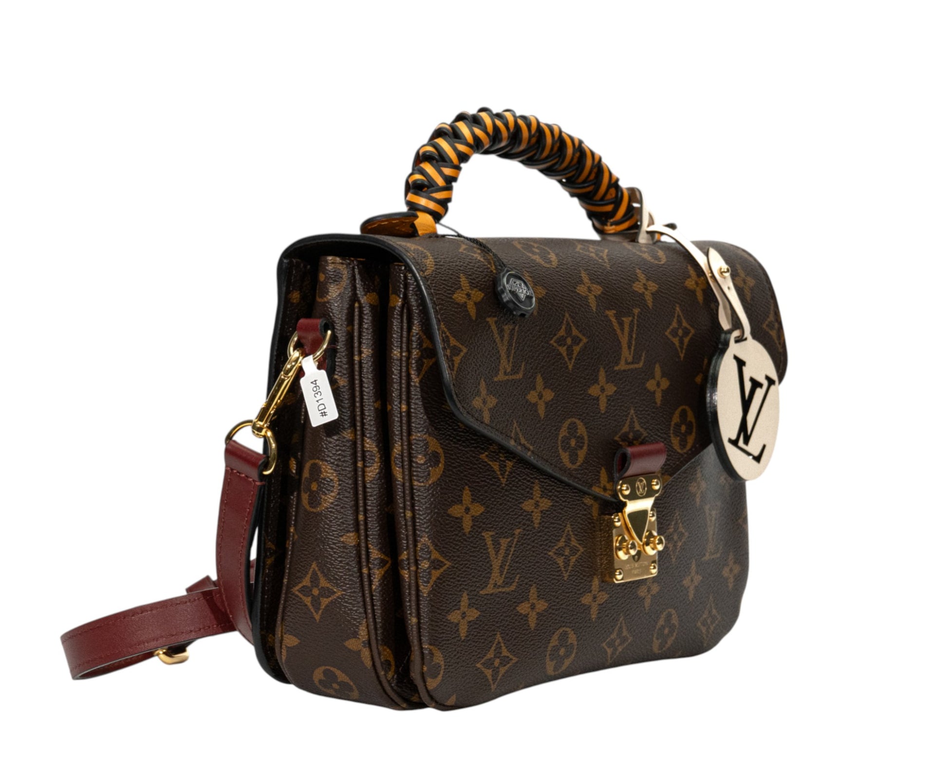 Louis Vuitton Pochette Metis Braided Monogram Saffron