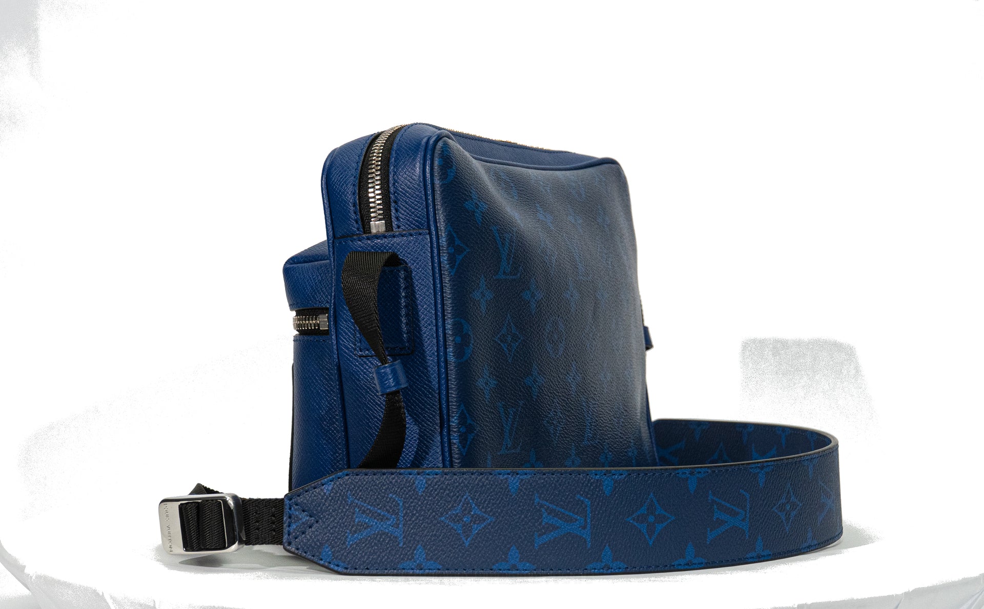 Louis Vuitton Outdoor Messenger Monogram/Taigarama Cobalt
