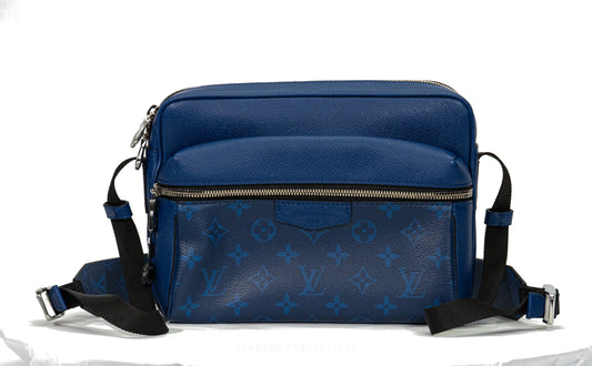 Louis Vuitton Outdoor Messenger Monogram/Taigarama Cobalt