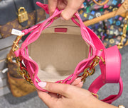 MCM Mini Bucket Bag Beetroot Purple