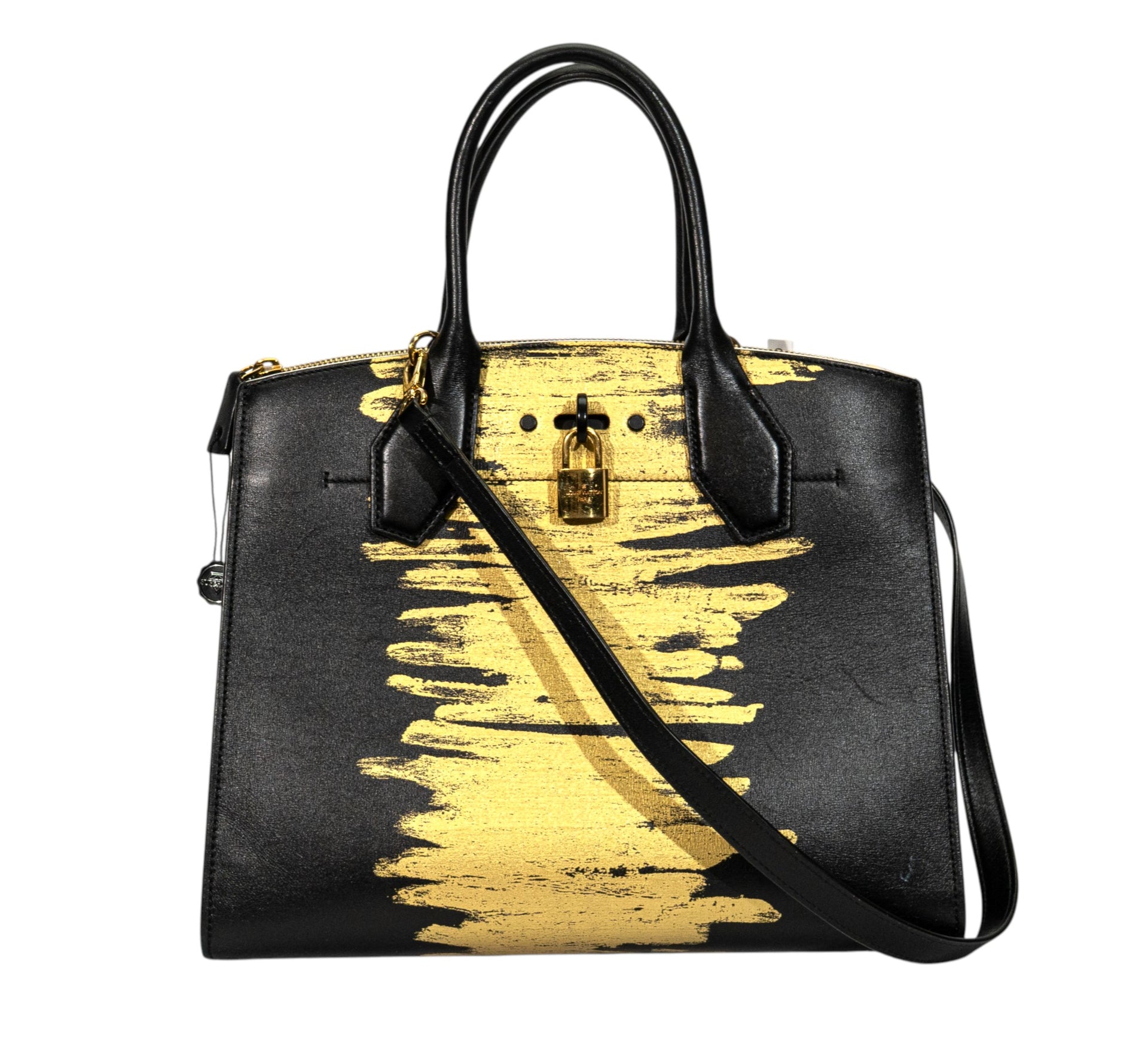 Louis Vuitton City Steamer MM Calfskin Golden Light City