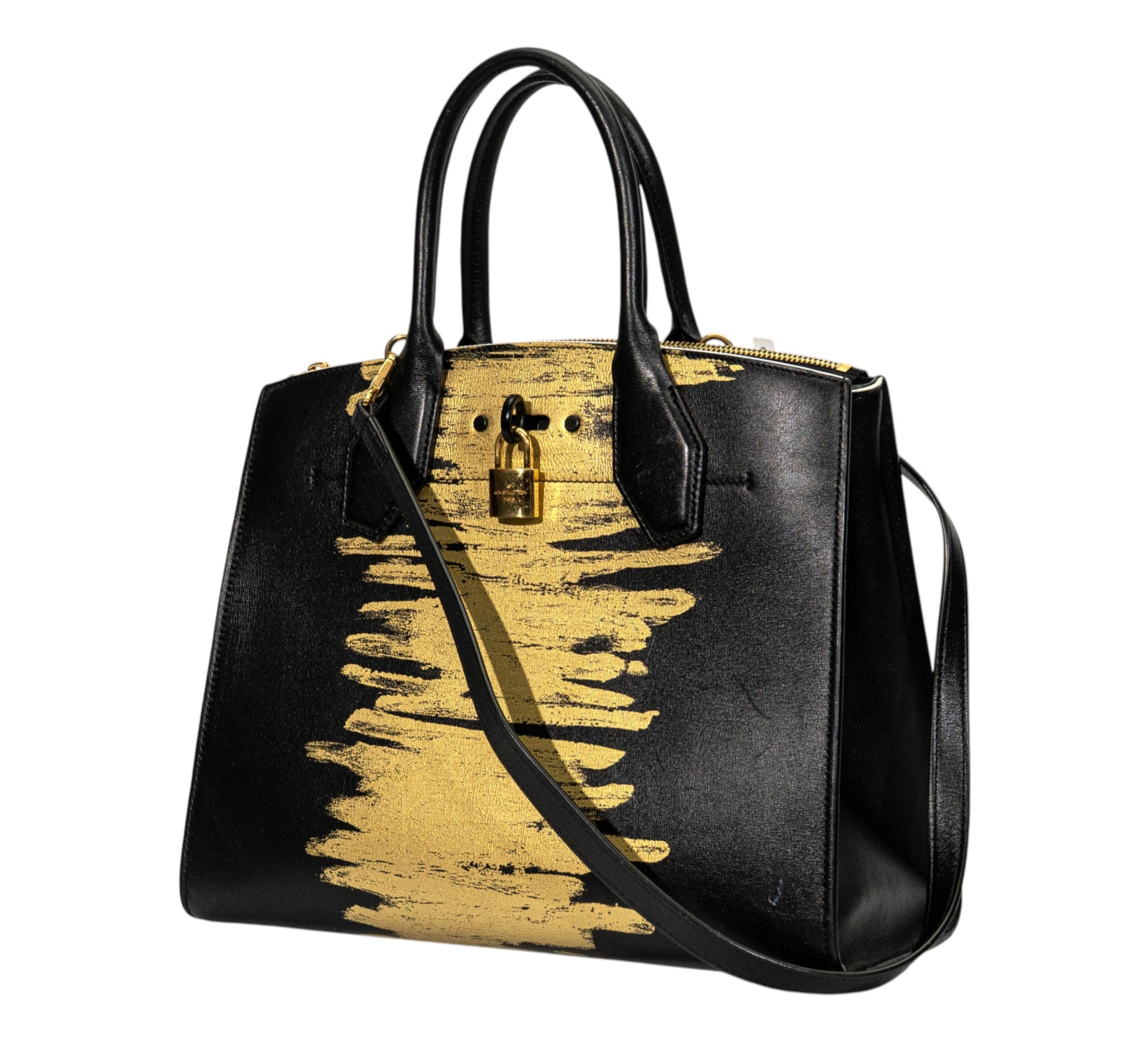Louis Vuitton City Steamer MM Calfskin Golden Light City
