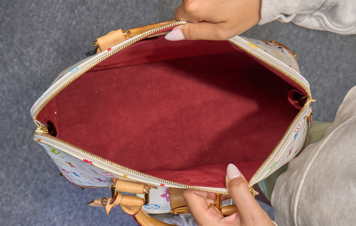 Louis Vuitton Alma GM Monogram Multicolore Blanc