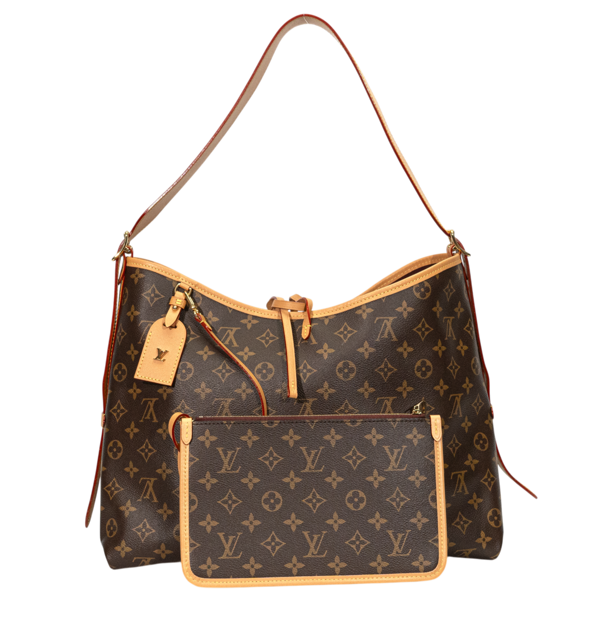 Louis Vuitton Carryall MM Monogram with Pouch