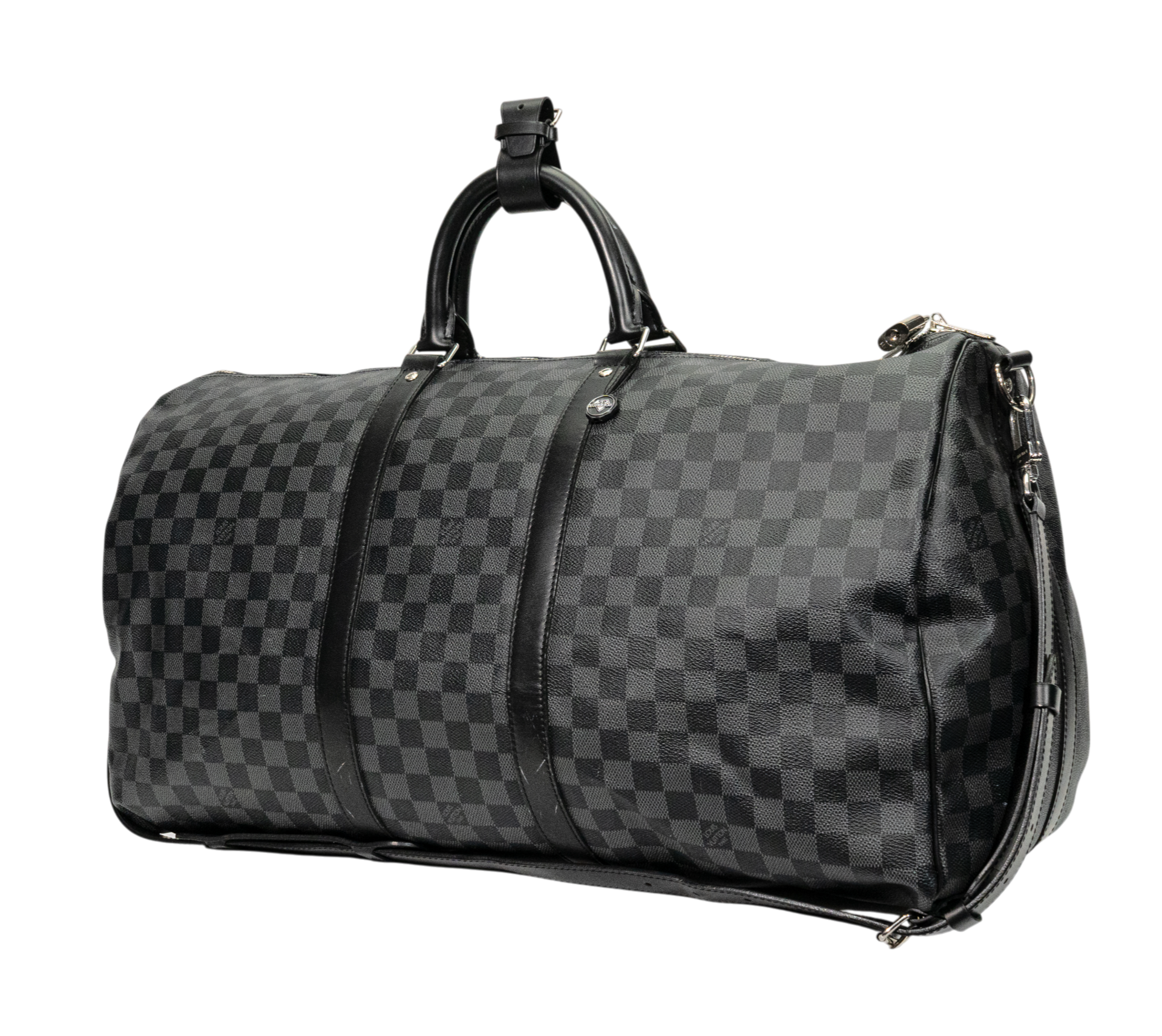 Louis Vuitton Keepall Bandouliere 55 Damier Graphite