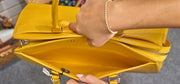 Louis Vuitton Soufflot MM Epi Yellow