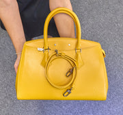 Louis Vuitton Soufflot MM Epi Yellow